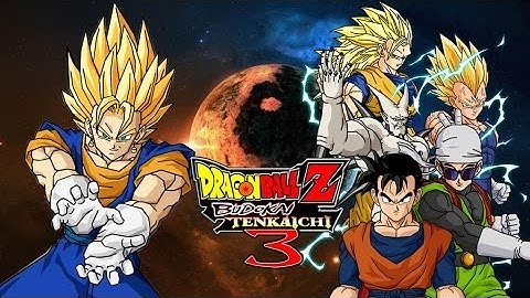 DBZ Budokai Tenkaichi 3 - Super Vegito Vs Ssj3 Goku, Majin Vegeta, Omega, Saiyaman, & Future Gohan