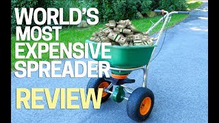 Best Lawn Broadcast Spreader  For Fertilizer  Grass Seed  Beats Lesco