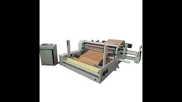 High Speed Automatic Jumbo Paper Roll Slitting Rewinding Machine Video in China