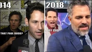 Watch Paul Rudd Recreate A Classic Mark Ruffalo Red Carpet Moment