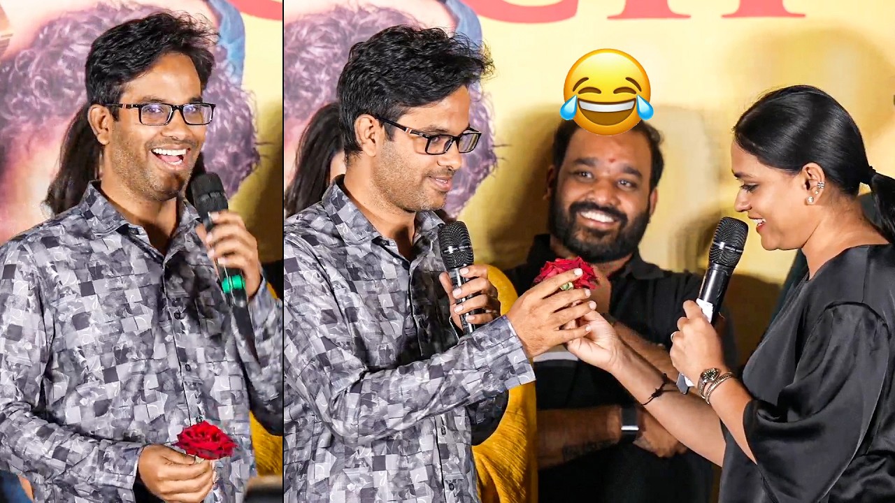 Director Anudeep KV FUNNY Speech | Funky Trailer Launch Event | Vishwak Sen | Filmylooks