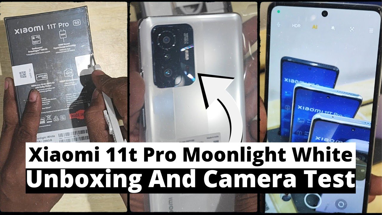 Xiaomi 11t Pro Moonlight White Unboxing | Xiaomi 11T Pro 5G Hyper