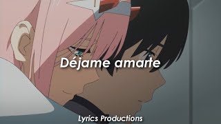 Dj Snake  Let Me Love You Ft Justin Bieber sub Espaol  Zero Two X Hiro amv