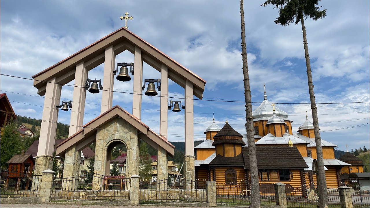 Освячення дзвіниці Храма Введення в храм Пресвятої Богородиці УГКЦ на 200-річчя с. Поляниця 4.10.20
