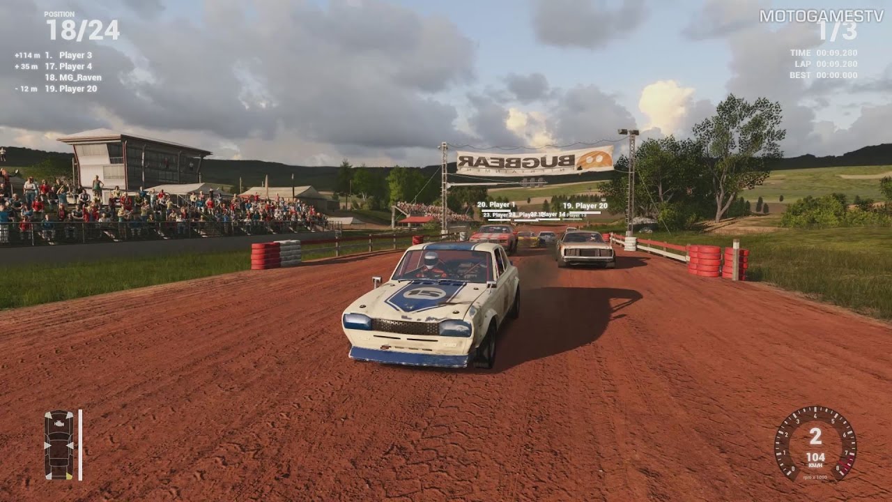 Next Car Game: Wreckfest - Gravel 1 Banger Race Gameplay - YouTube