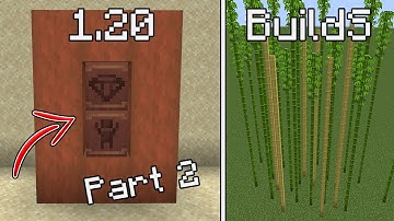 Minecraft 1.20 Build hacks Part 2