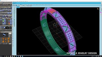 How to make 3D gemvision jewelry design matrix 8..Part.2 final