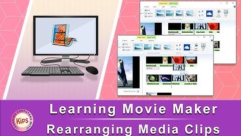 Learning Movie Maker: Rearranging Media Clips