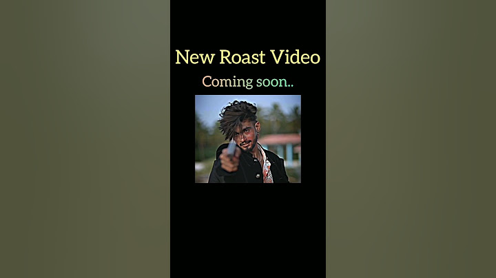 New Roast video coming out soon #roast