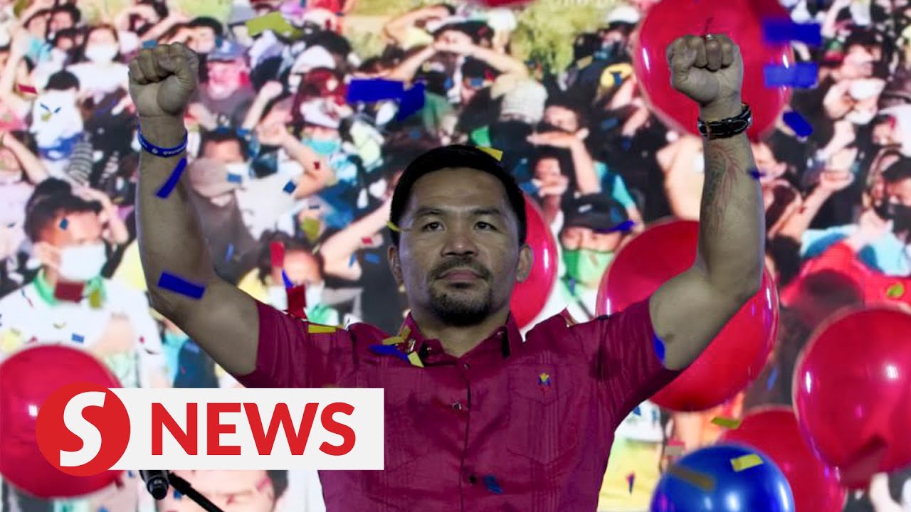 Boxer Manny Pacquiao to run for Philippine presidency