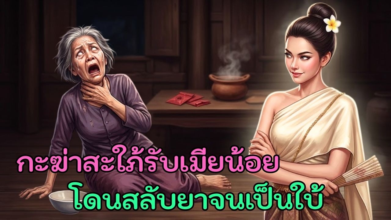 แม่ผัวใจดำวางยาเมียหลวงหวังรับเมียน้อยแต่เจอสะใภ้ซ้อนแผนสลับถ้วยยาจนเป็นใบ้ตลอดชีวิต.