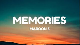 Maroon 5 - Memories (Lyrics) chords