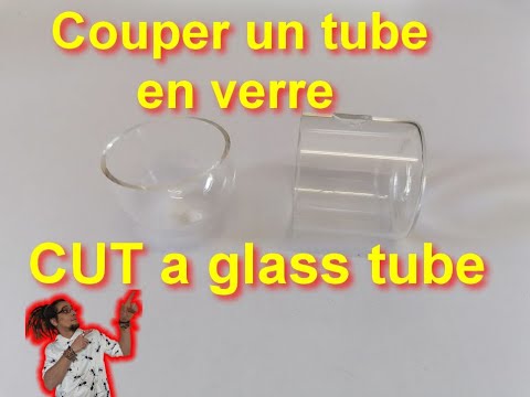 [TUTO FOURMIS].Comment couper un tube en verre très facilement par Medoc72