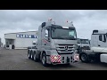 Mercedes Titan 4165, 250 TON, Push and Pull, TURBO CLUTCH, 2013