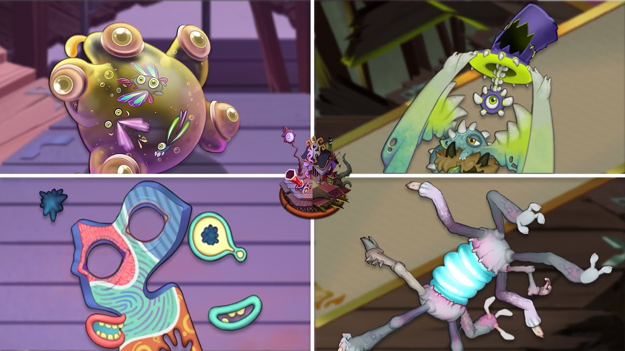 Paironormal Carnival Wave 3 - All Monster Sounds & Animations (My Singing Monsters)