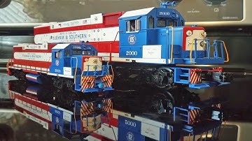 MTH Premier Durham &  Southern GP38-2 #2000 Review- Aiming High, Falling Short