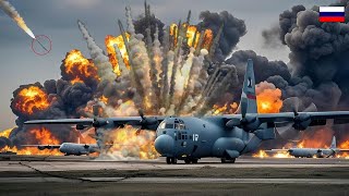 Today, October 25th! A HUGE explosion at a Russian military airport. See what really happened!