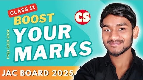 VVI Questions 🔥 | Class 11 Computer Science | JAC Board 2025 | By Study Mitra |