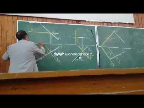 دكتور يوسف على عباس ورسم مستوى عمودى من مستقيم على نقطة