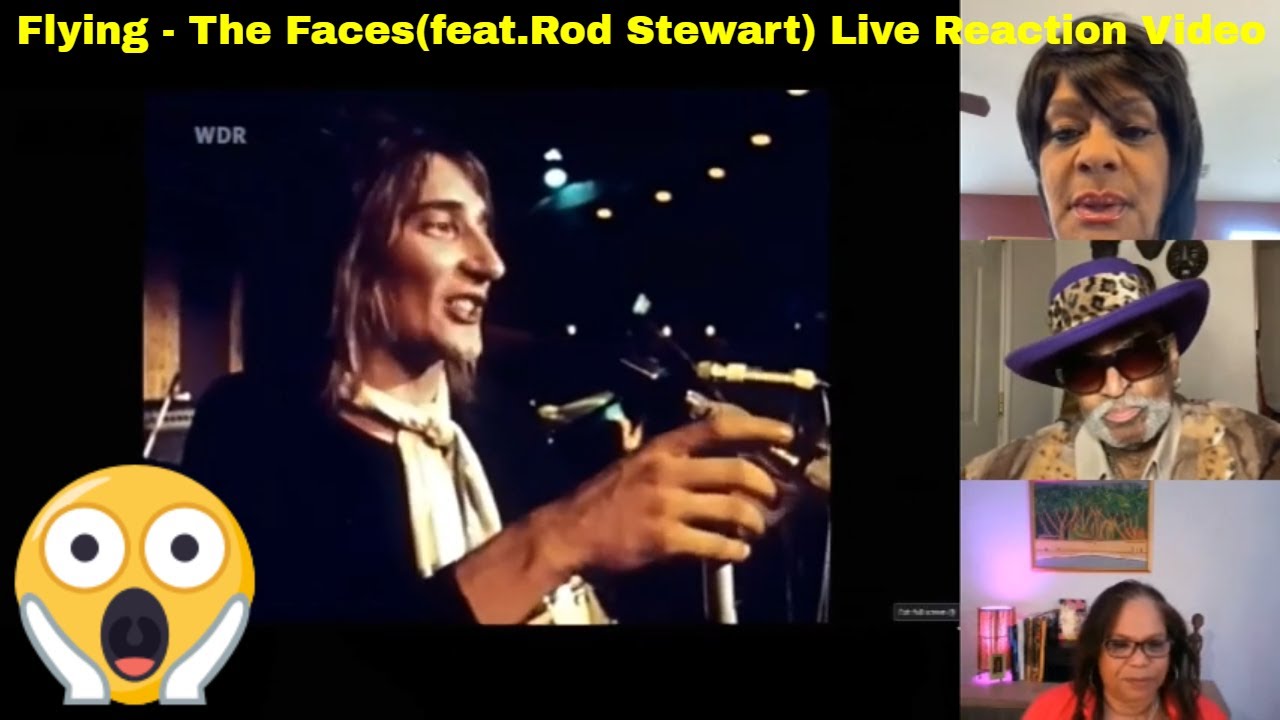 Flying - The Faces (feat Rod Stewart) Live Reaction Video