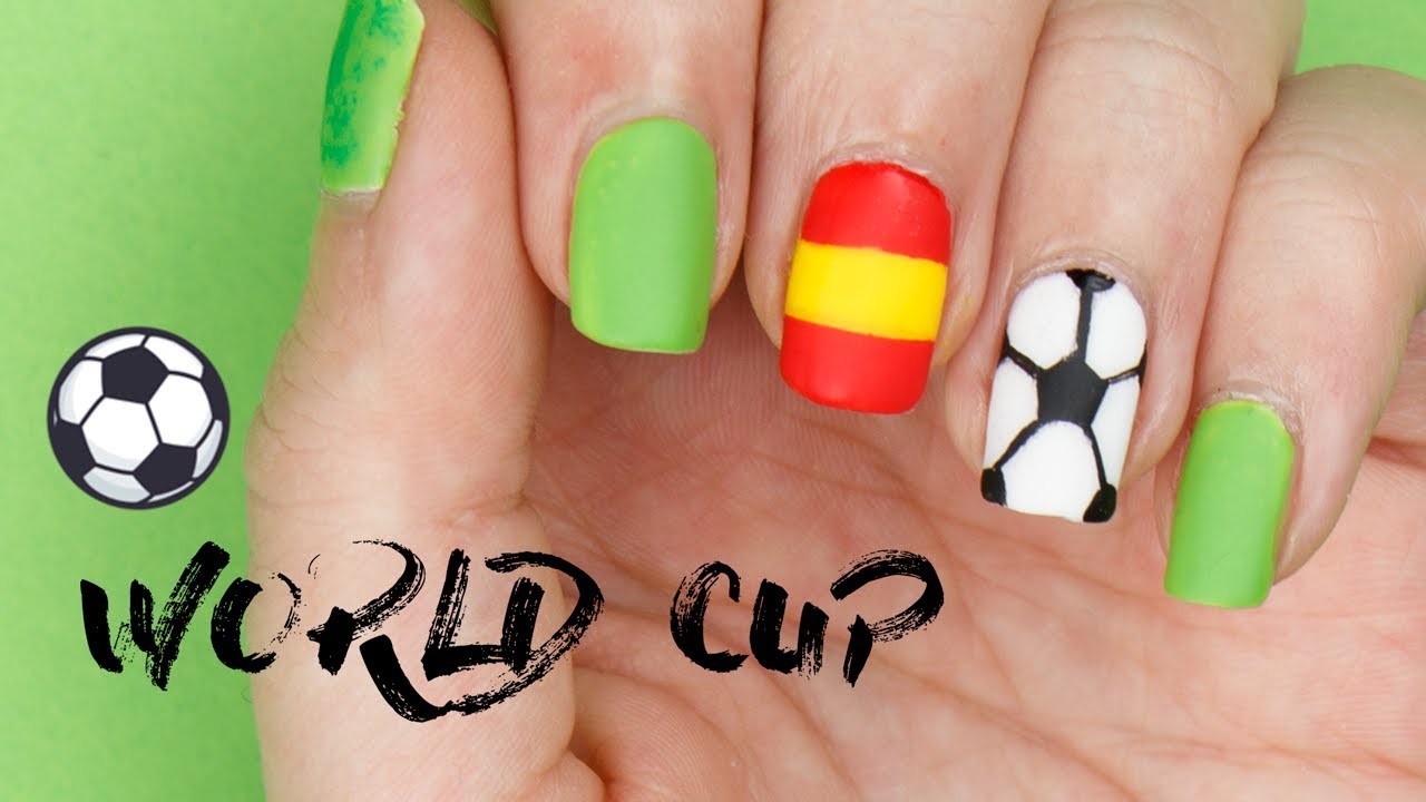 FIFA WORLD CUP NAIL ART #YouTubeCheerOn 💅 Football/Soccer FIFA WORLD CUP NAIL ART | #YouTubeCheerOn 💅 Football/Soccer & Country Flag Nails 🇪🇸🇵🇹 - FIFA WORLD CUP NAIL ART #YouTubeCheerOn 💅 Football/Soccer