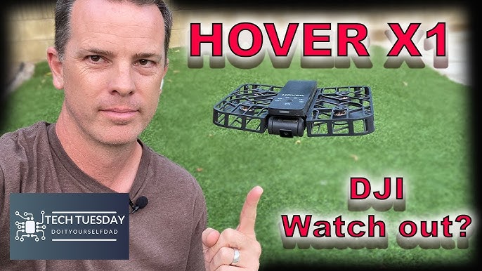 HOVERAir X1 Self-Flying Camera Pocket-Sized Drone HDR Video Capture  Follow-Me