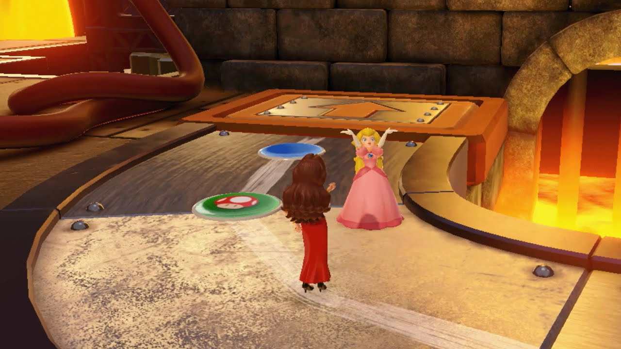 Super Mario Party Jamboree - Pauline vs Yoshi vs Birdo vs Toad - King Bowser's Keep