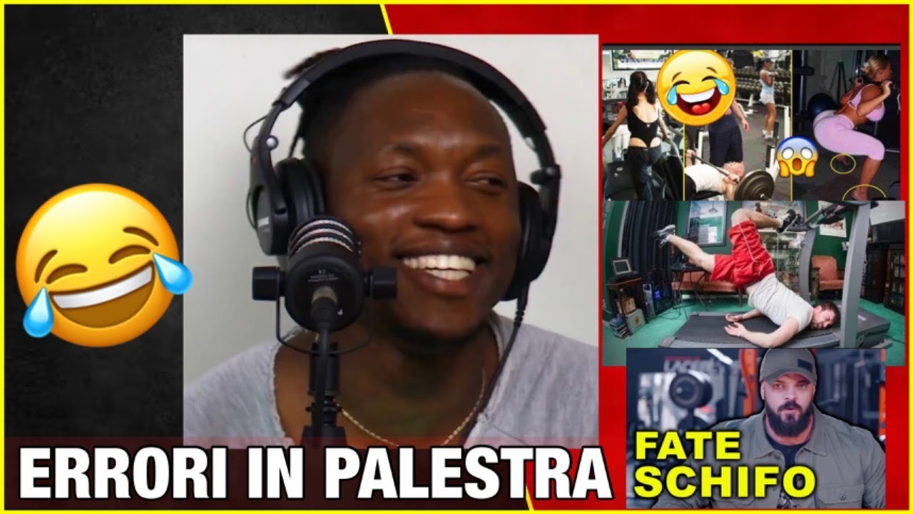 REAZIONE DI ERRORI IN PALESTRA 😂🤣😂 - YouTube