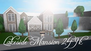 Bloxburg| Lakeside mansion: 249k