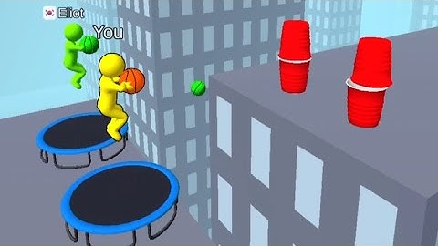 Jump Dunk 3d 🏀🏀🏀level 1 gameplay | NEW UPTADE | all Levels