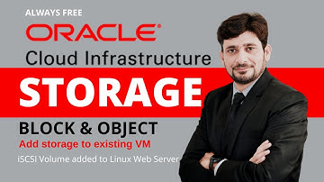 Oracle Cloud Infastructure Storage // Attach and Mount Linux Block Volume Tutorial