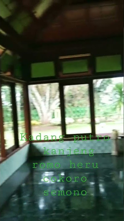 Sowan kanjeng romo heru cokro semono#kunci #nusantara#kejawen