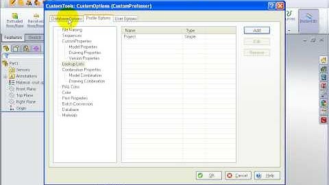 CustomTools - Tutorial CustomProperties - 6 Creating a combobox and look up list