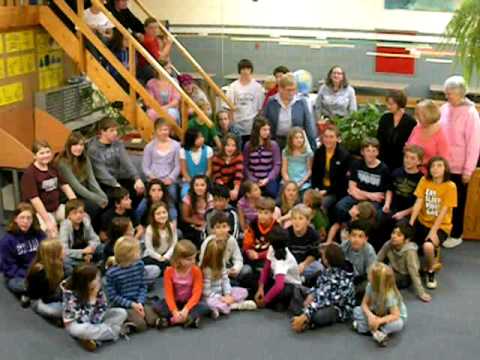 Alexandria Montessori School Thanksgiving greeting for Good Morning America