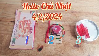 🎊🍀 Hello Ngày Mới Chủ Nhật 4\/2\/2024 #message #foryou #mstarot #thôngđiệp #Sunday #february #ypt