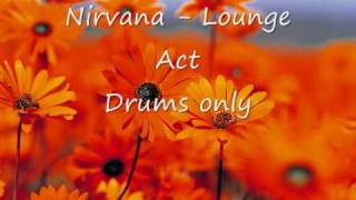 Lounge act - drums only chords