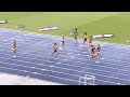 U20 Women 100m 2022 Australian Track & Field Championships