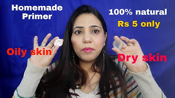 Homemade Primer Rs5 only natural Oily & dry skin #Sursweeet #diyprimer