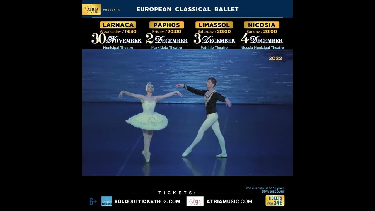 The Nutcracker and Swan Lake - two great ballets by Tchaikovsky  in Cyprus