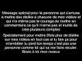 Petit message pour une personne qui se reconnatra 