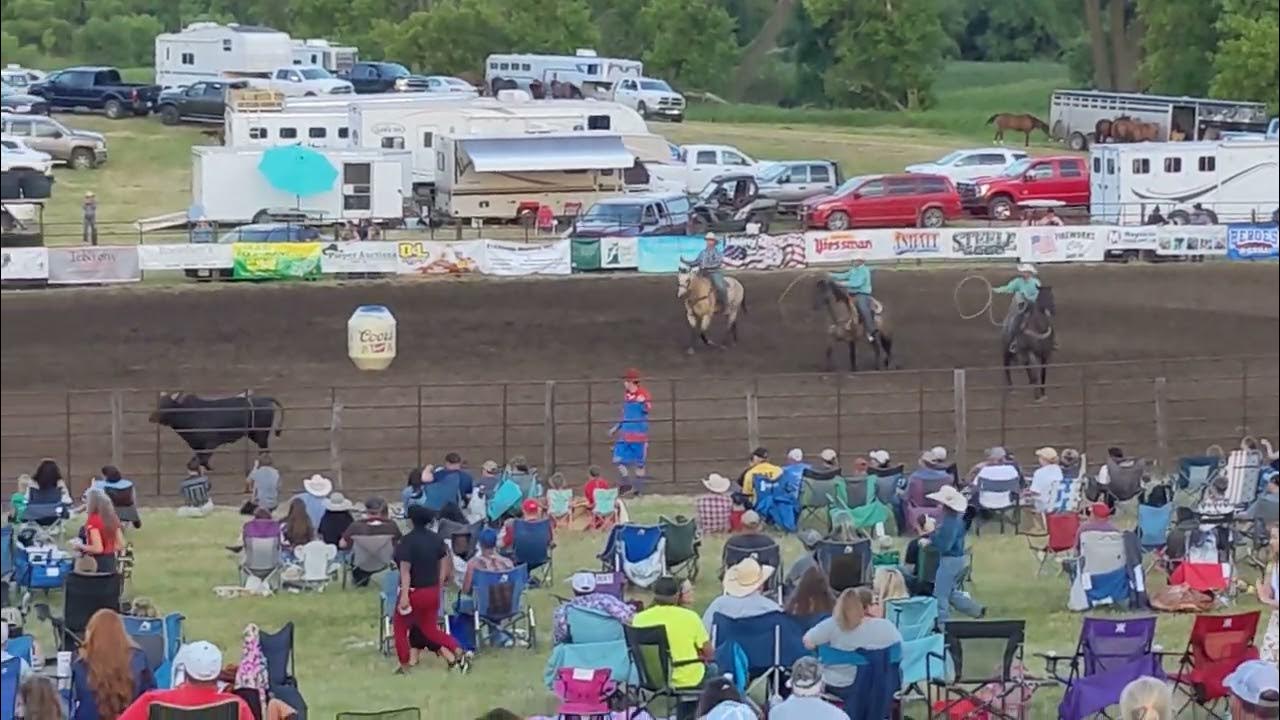 Gary Rodeo 2022 rodeo clown thrown YouTube