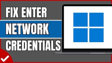 Fix Enter Network Credentials Error on Windows 11/10 [FULL GUIDE]
