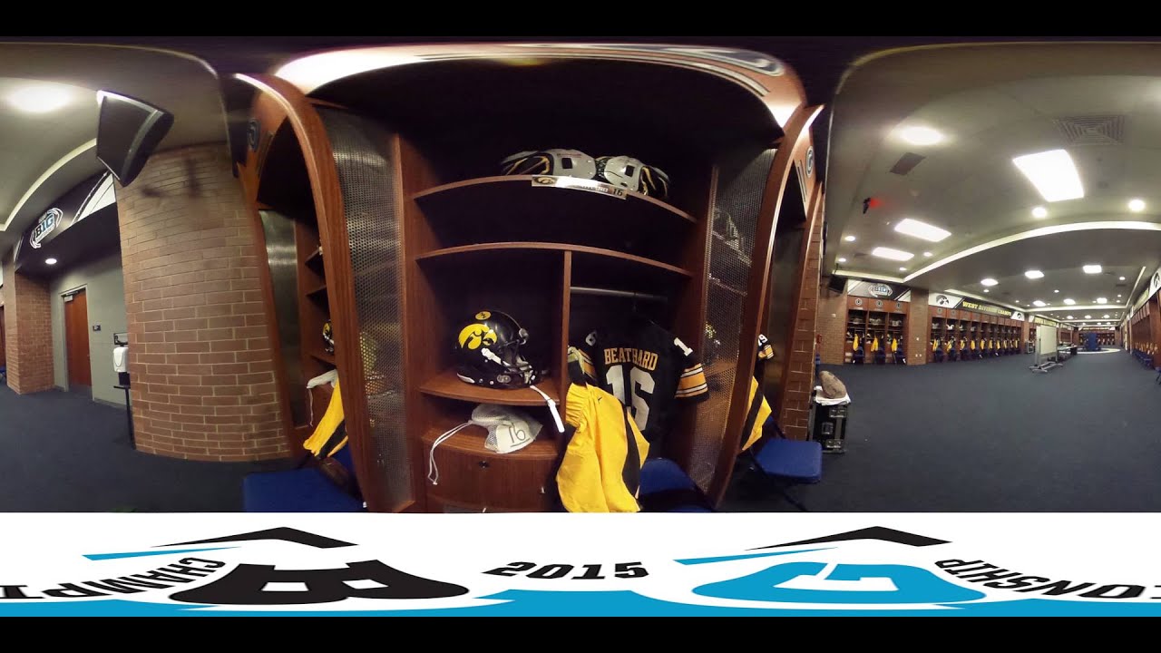 360 Tour Of Iowa Hawkeyes B1gfcg Locker Room