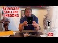 Sylvester stallone unboxing the rocky balboa boxing glove charm from the sly stallone shop