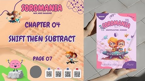 SOROBAN - Learn japanese abacus with SOROMANIA - Part 6 - Chapter 4: shift then subtract