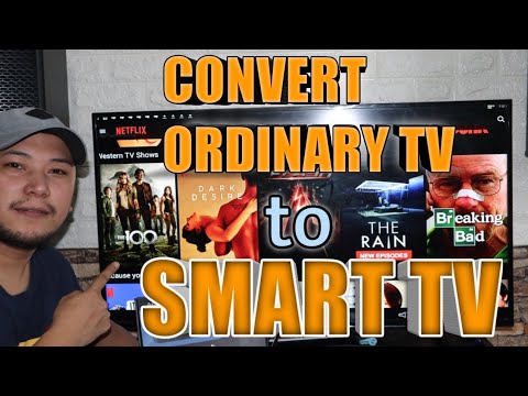 HOW TO CONVERT ORDINARY TV TO SMART TV |