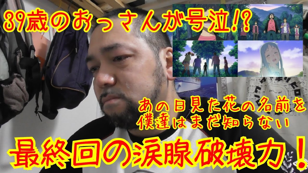 これが あの日見た花の名前を僕たちはまだ知らない 最終回の涙腺破壊力なのか おっさん号泣 Anohana Ep11 Reaction Anime Wacoca Japan People Life Style これが あの日見た花の名前を僕たちはまだ知らない 最終回の涙腺破壊力なのか おっさん号泣 Anohana Ep11 Reaction Anime Wacoca Japan People Life Style