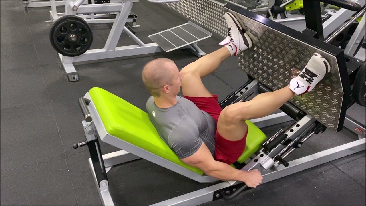 How to do the Sumo Leg Press - YouTube