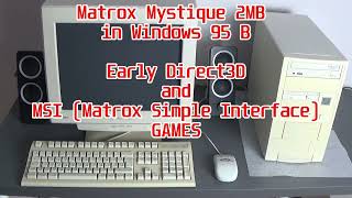 Testing a vanilla Matrox Mystique