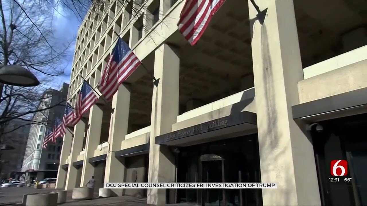 Special Counsel John Durham Issues Report Criticizing FBI's Trump-Russia Investigation